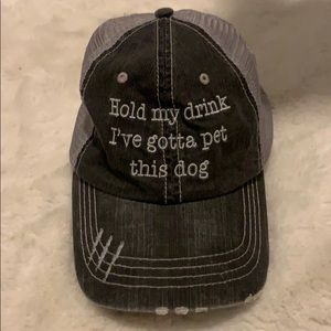 hold my drink i’ve gotta pet this dog trucker